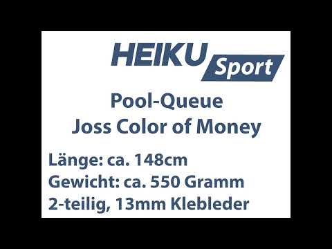 Pool Billard-Queue Joss Color of Money
